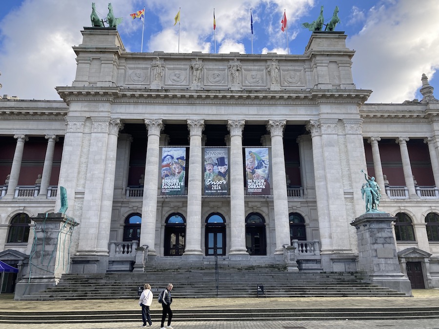 Das Koninklijk Museum voor Schone Kunsten Antwerpen am Leopold de Waelplaats