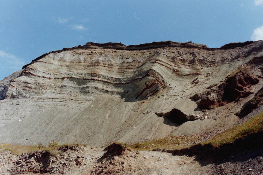 Ein Berg aus Katzenstreu - der Hanklit