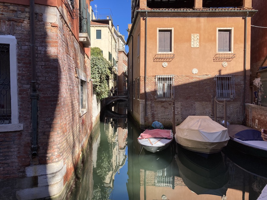 Am Rio della toletta ist es wunderschön, wenn man frühmorgens oder abends da ist.